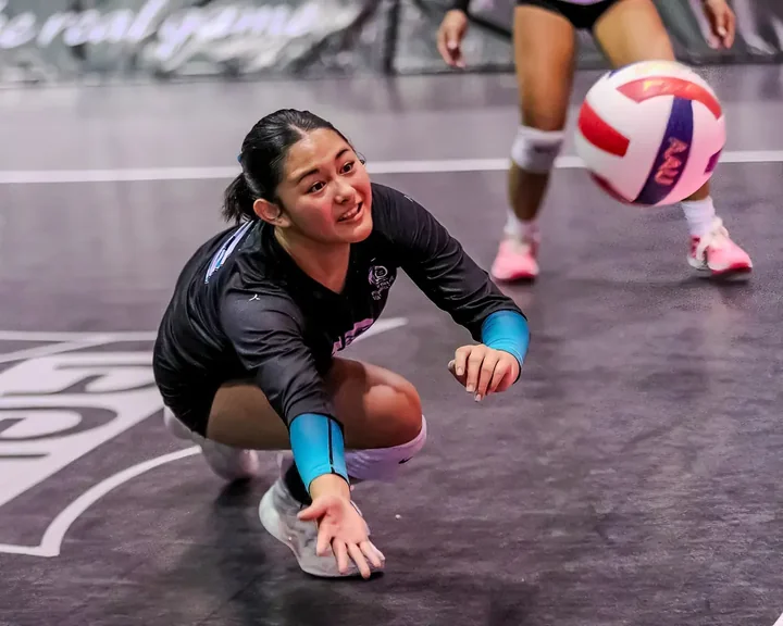 Youth volleyball action photography at AAU volleyball