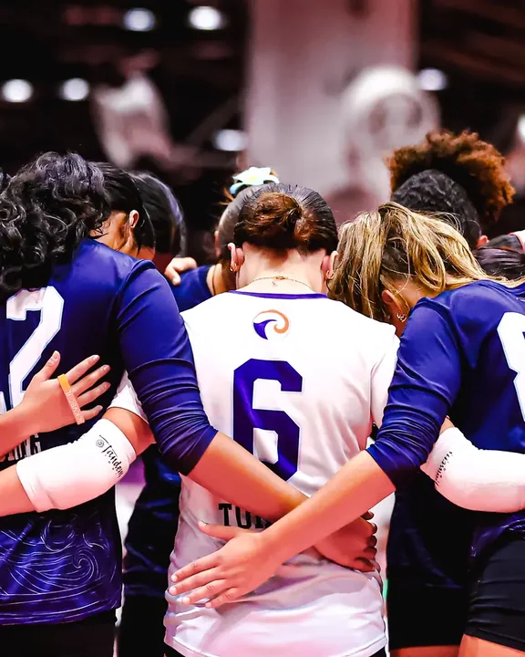 Youth volleyball action photography