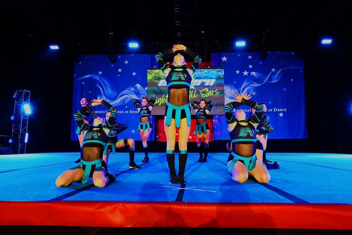 Cheer and dance action photography at Americheer