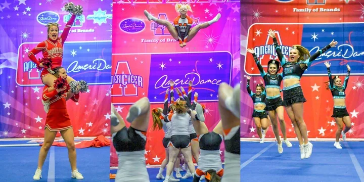 Cheer and dance action photography at Americheer