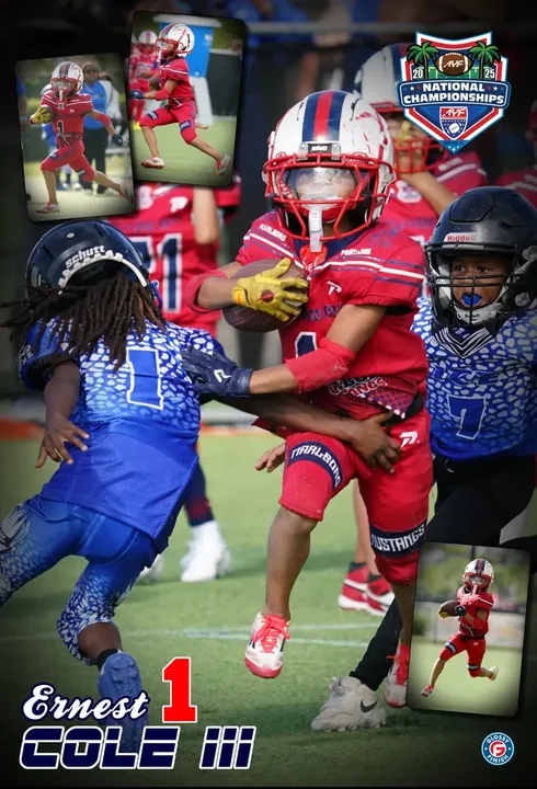 Custom player poster from the 2025 AYF National Championships