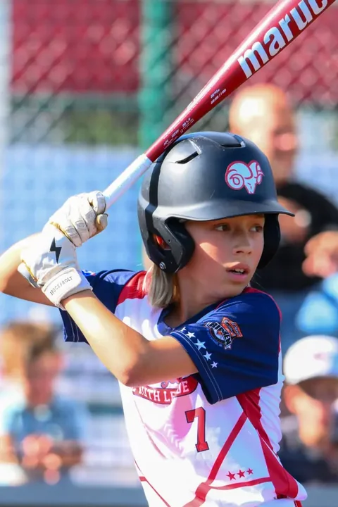 Babe Ruth League World Series action photo