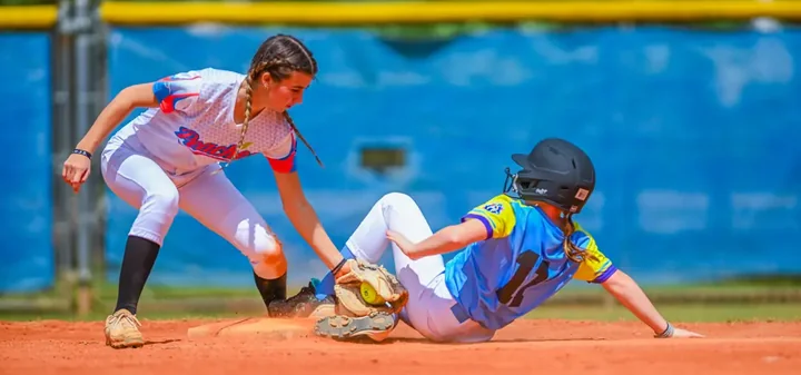 Youth baseball action photography at Babe Ruth League