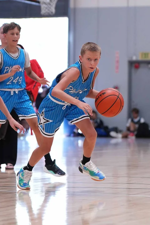 Youth basketball action photography at Phenom Basketball National Camp
