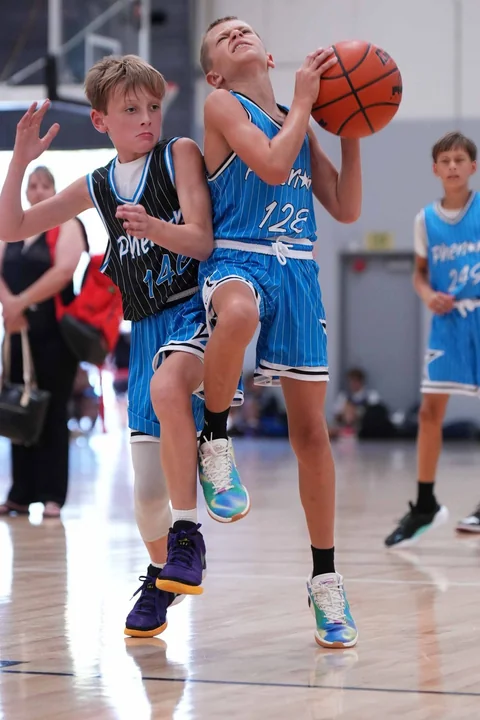 Youth basketball action photography at Phenom Basketball National Camp