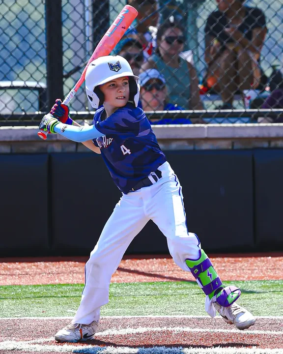 Youth baseball action photography