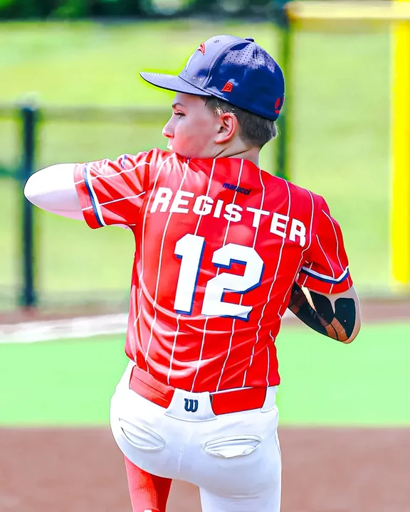 Youth baseball action photography
