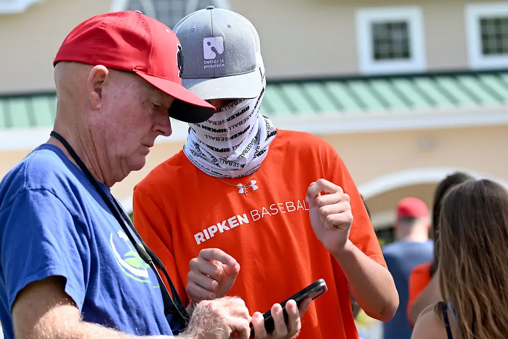 Ripken Experience 2020 action photo
