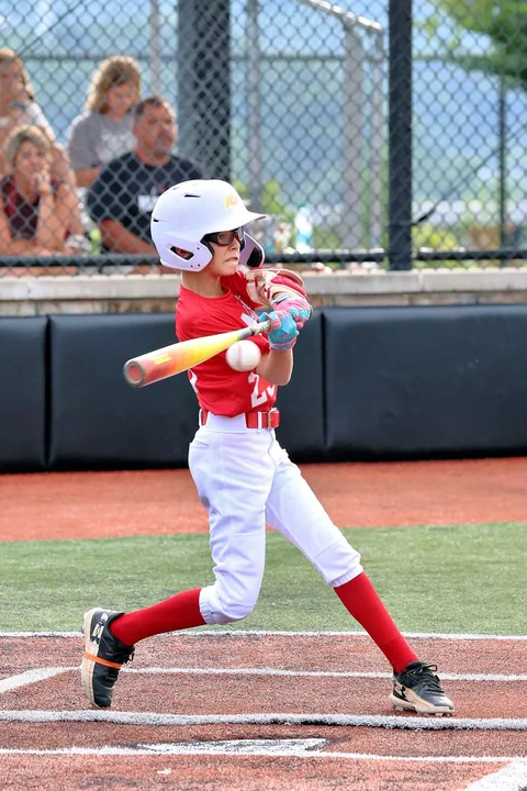 Youth baseball action photography at The Ripken Experience