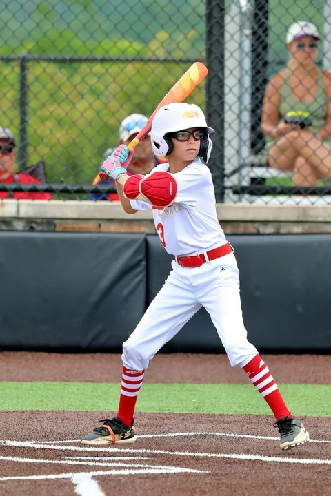 Youth baseball action photography at The Ripken Experience