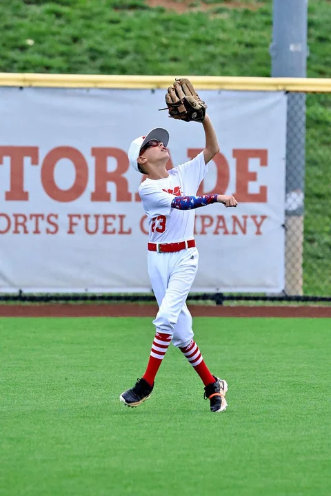 Youth baseball action photography at The Ripken Experience