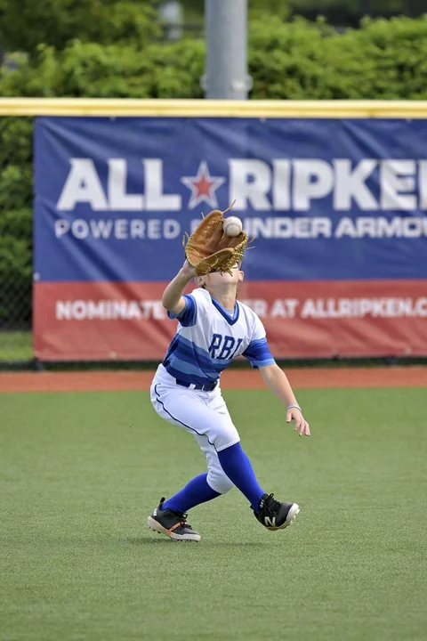 Youth baseball action photography at The Ripken Experience