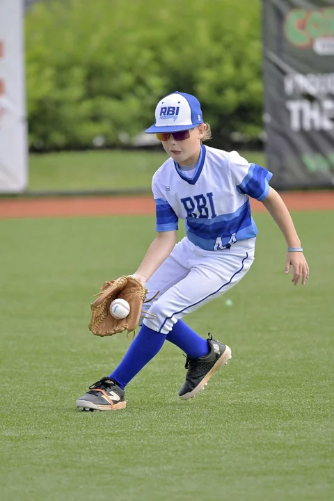 Youth baseball action photography at The Ripken Experience