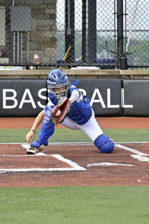Youth baseball action photography at The Ripken Experience